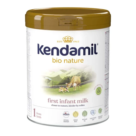 Kendamil Bio Nature zuigelingenvoeding, vanaf de geboorte, 3 x 800 g