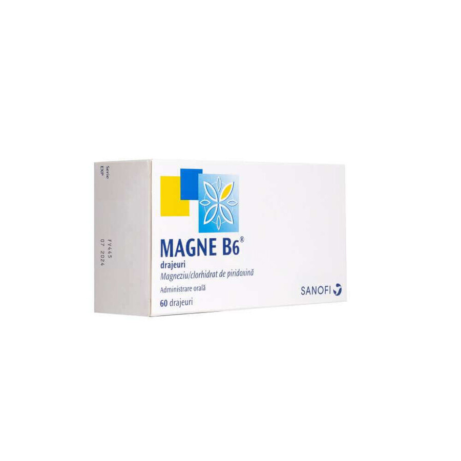 Magne B6, 60 tabletten, Sanofi