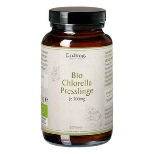 Organic Chlorella Tablets by Erdling, 220 tablets