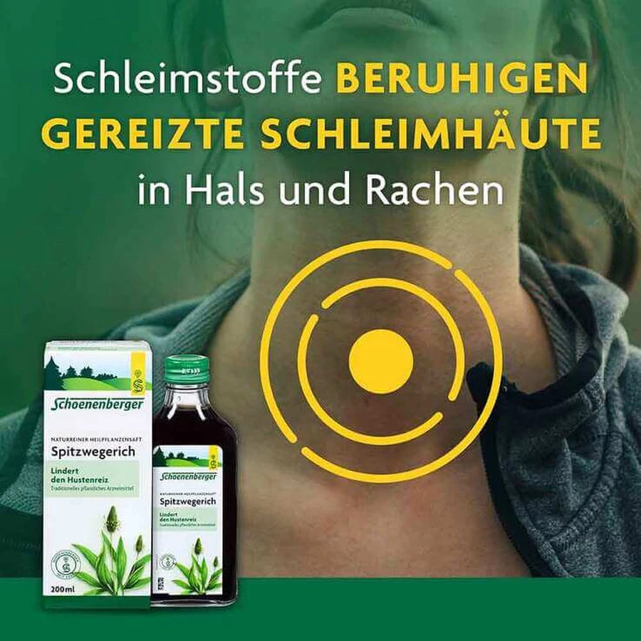 Schoenenberger HPS Plantain Juice, 200 ml
