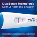 Test de sarcină Clearblue: cu 6 zile înainte – 2 hormoni, 1 test