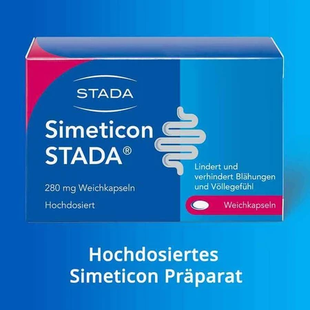 Simeticon STADA® 280 mg Weichkapseln, 32 St Weichkapseln