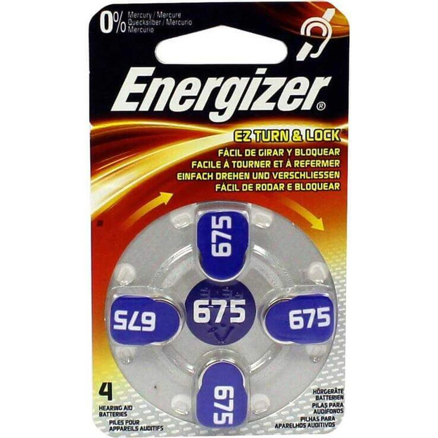 Energizer Hörgerätebatterie 675, 4 St n.v.