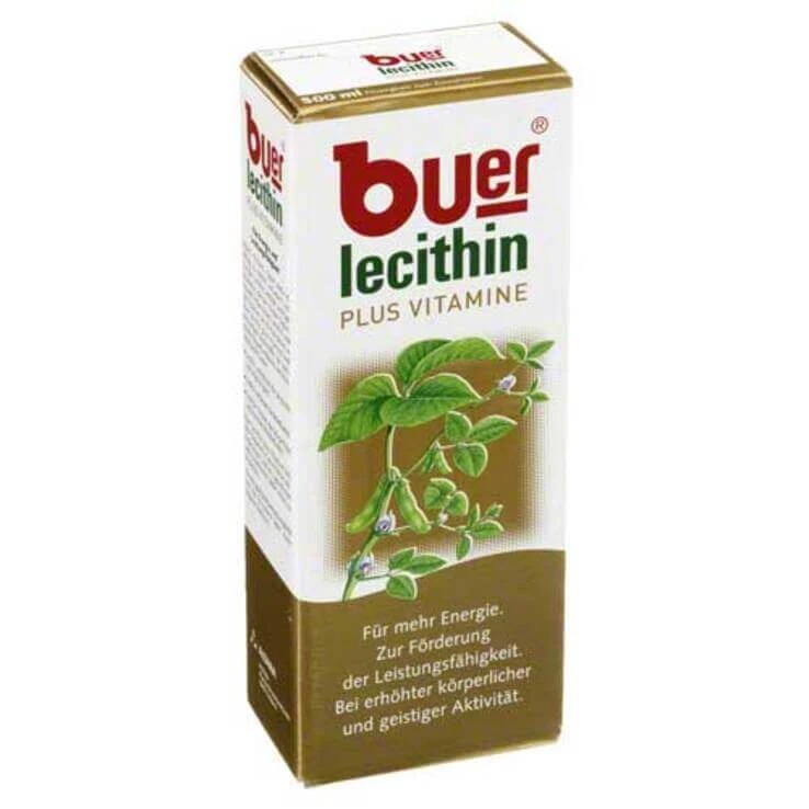 Buer Lecithine Plus Vitaminen, vloeibaar, 500 ml