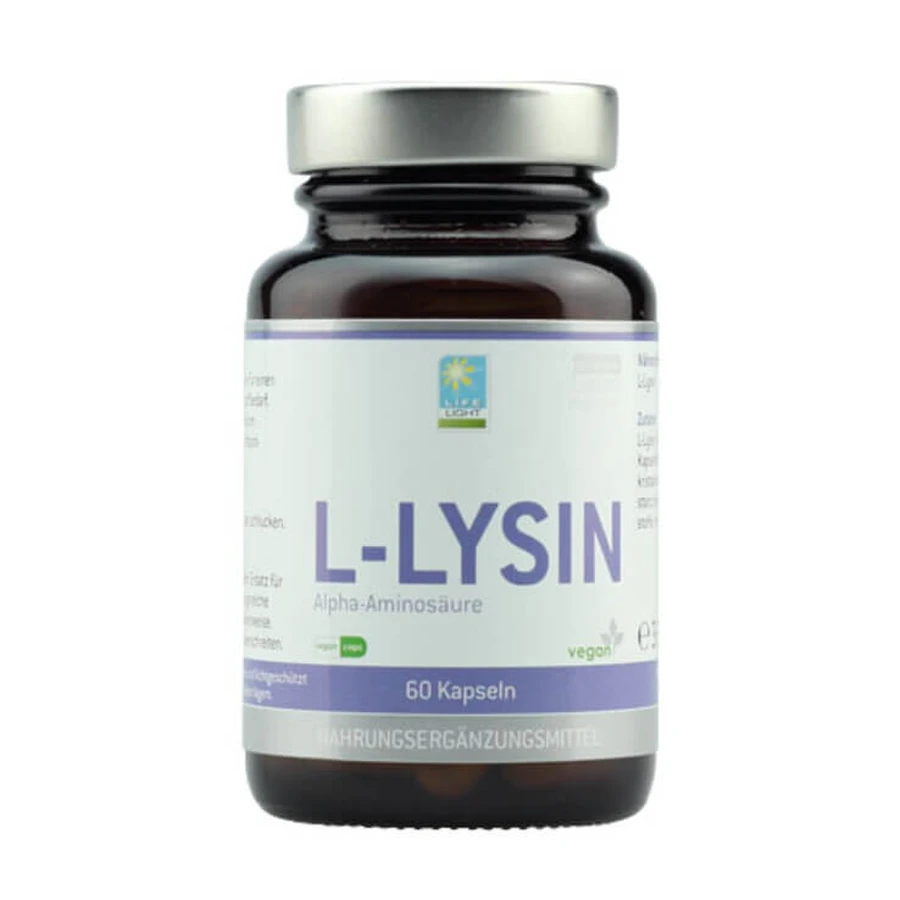 L-lysine-capsules, 60 capsules