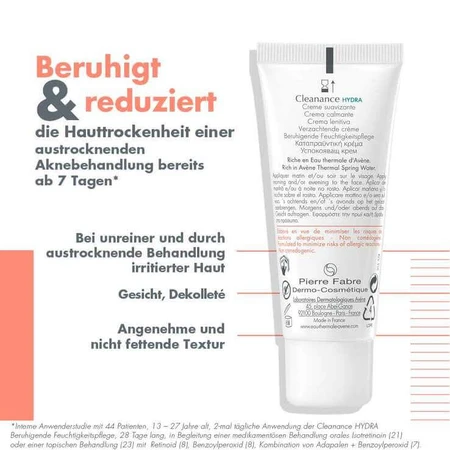 Avene Cleanance Hydra beruhigende Feuchtigkeitspflege, 2x40 ml Creme