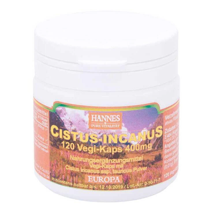 Cistus Incanus Vegi-Caps 400 mg, 120 capsules