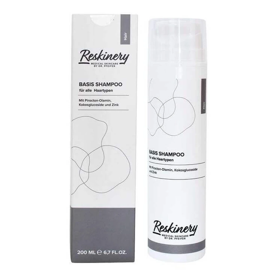 Reskinery Basic Shampoo voor alle haartypes, 200 ml shampoo