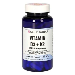 Vitamin D3 + K2 GPH Kapseln, 60 St Kapseln