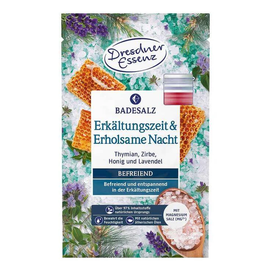 DE Bath Salts for Cold Season & a Restful Night, 60 g Bath