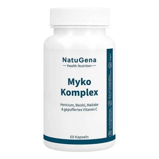 Myko-Complex Reishi + Maitake + vitamine C-capsules, 60 capsules