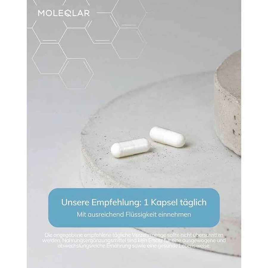Moleqlar Glucosamine D-Glucosamine Sulfate Capsules, 90 capsules