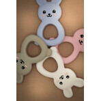 Jouet en silicone Bunny Doo Bleu Pastel, DooDaDoo