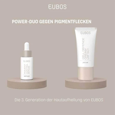 Crema antiedad Eubos Anti-Age Cell Defense con SPF 50+, 50 ml. Crema de día