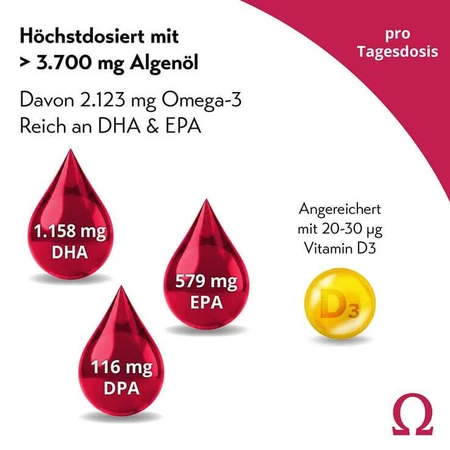 Puresgp Omega-3-olie Forte-druppels, flesje van 100 ml