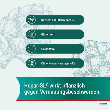 Hepar-SL® 320 mg harde capsules, 100 harde capsules