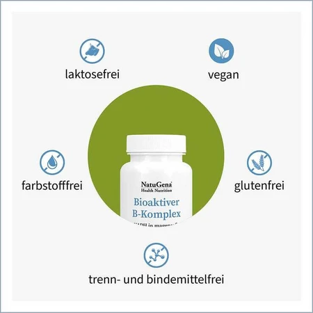 Gélules de complexe B bioactif + NADH, 90 gélules