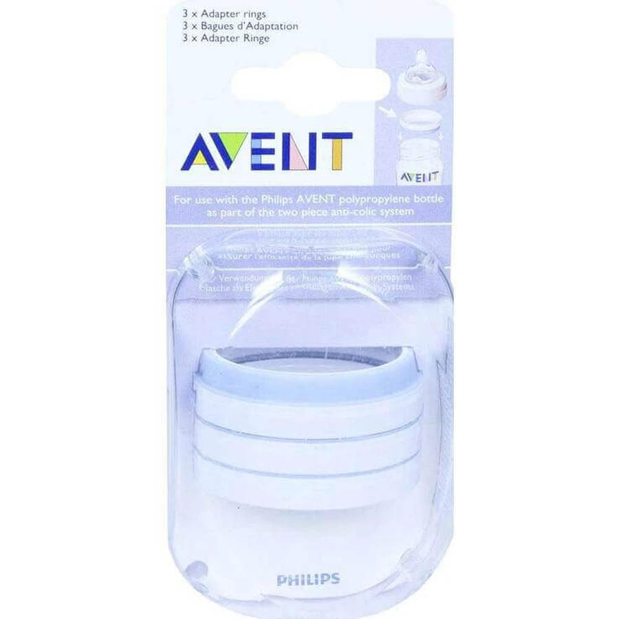 Avent Flaschen Adapter Ring für PP Flaschen, 3 St n.v.