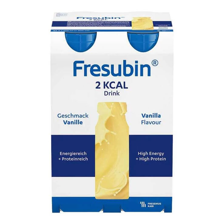 Fresubin® 2 KCAL Vanille-drank, 4 x 200 ml oplossing