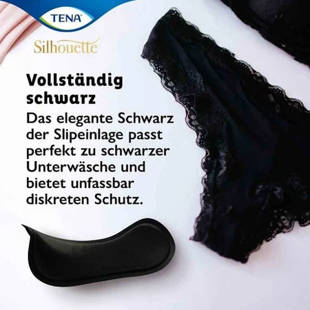 TENA® Silhouette NOIR Mini Einlagen bei Inkontinenz, 18 St n.v.