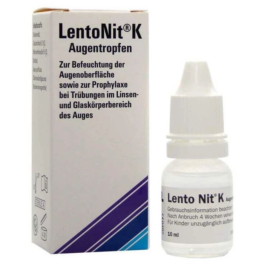 Lento Nit K Augentropfen, 3X10 ml Augentropfen