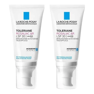 Crema La Roche-Posay Toleriane Rosaliac AR SPF 30, 2 x 50 ml