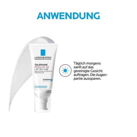 Crema La Roche-Posay Toleriane Rosaliac AR SPF 30, 2 x 50 ml
