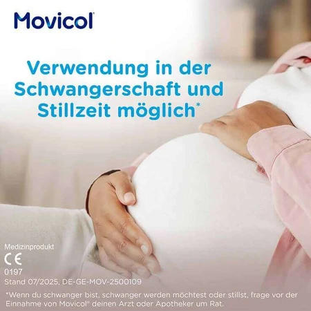 MOVICOL® Beutel Pulver – schnelle Hilfe bei Verstopfung, 10 St Pulver zur Herstellung einer Lösung zum Einnehmen