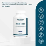 MSM 4000 Vegan Capsules, 150 Capsules