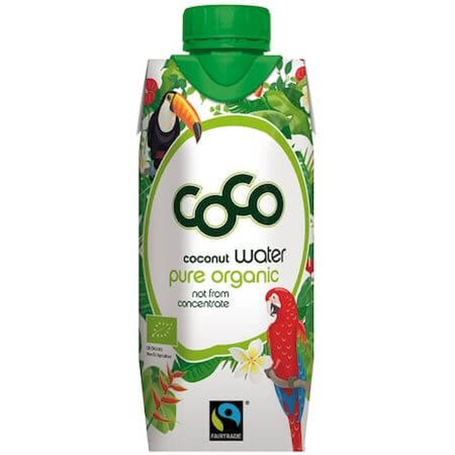 Kokoswater 100%, 330 ml, Dr. Antonio Martins