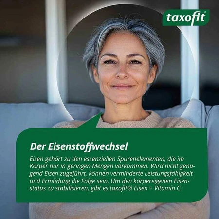 taxofit IJzer + Vitamine C-capsules, 40 capsules