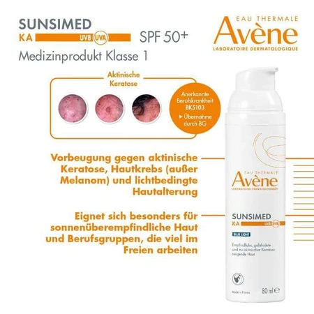 Avene Sunsimed KA-emulsie, 2 x 80 ml emulsie