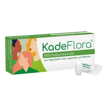 Kadeflora Lactic Acid Ovules, 14 Vaginal Suppositories
