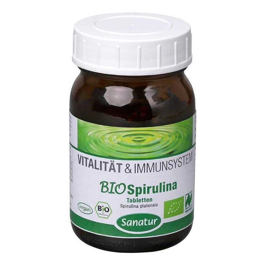 Tabletki z biospiruliną z ekologicznej akwakultury, 1 000 tabletek: ceny i cechy