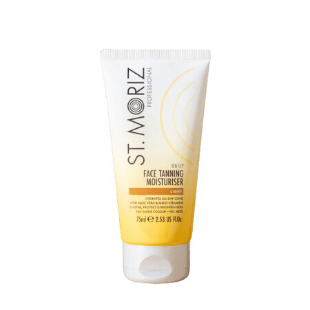 Crème autobronzante professionnelle pour le visage, 75 ml, St Moriz