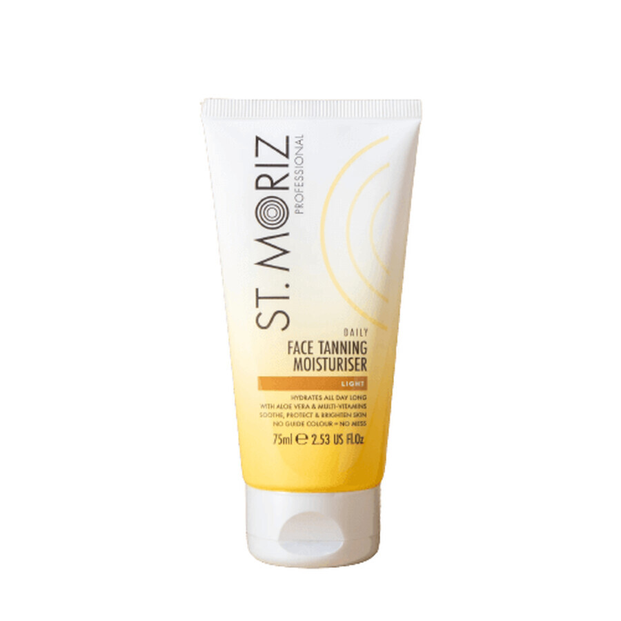 Crème autobronzante professionnelle pour le visage, 75 ml, St Moriz