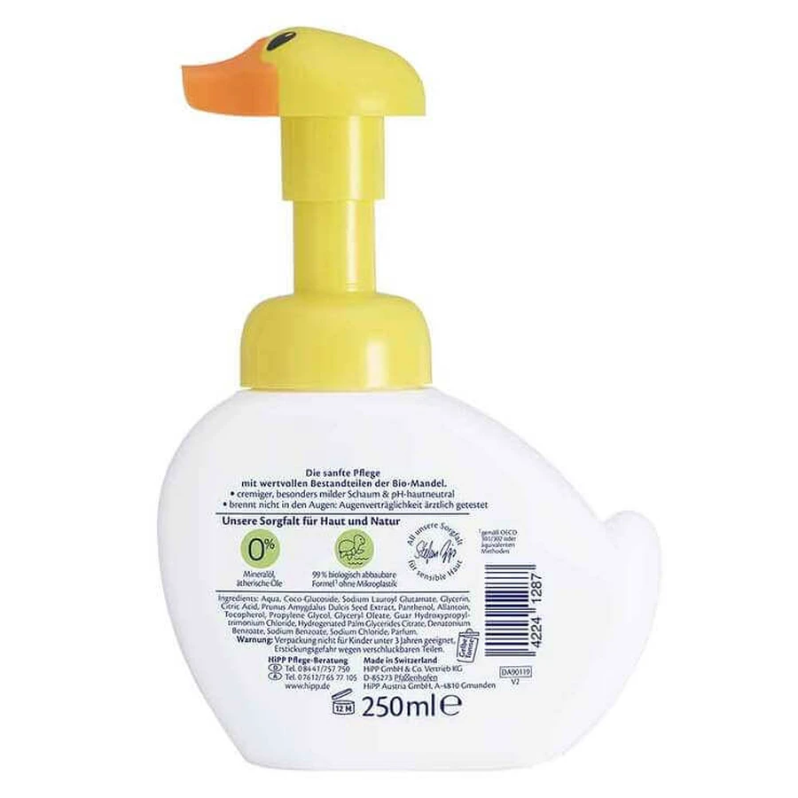 Hipp Baby – delikatna pianka do mycia, 250 ml pianki: ceny i cechy