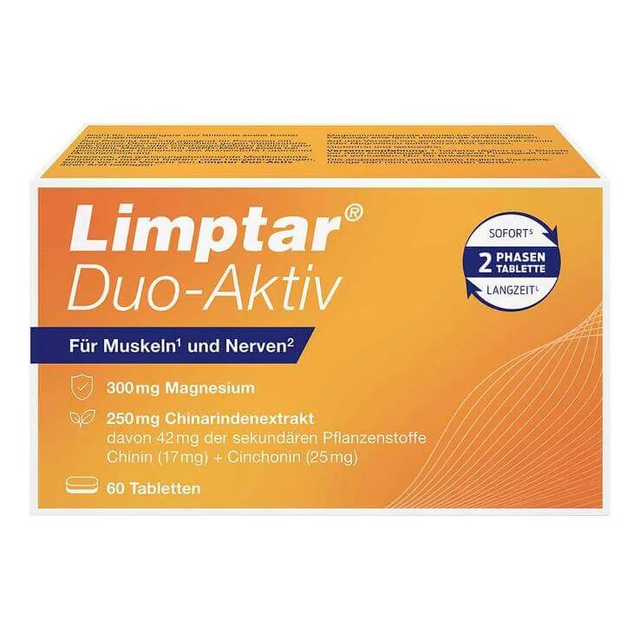 Limptar Duo-Aktiv, comprimate, 30 de comprimate