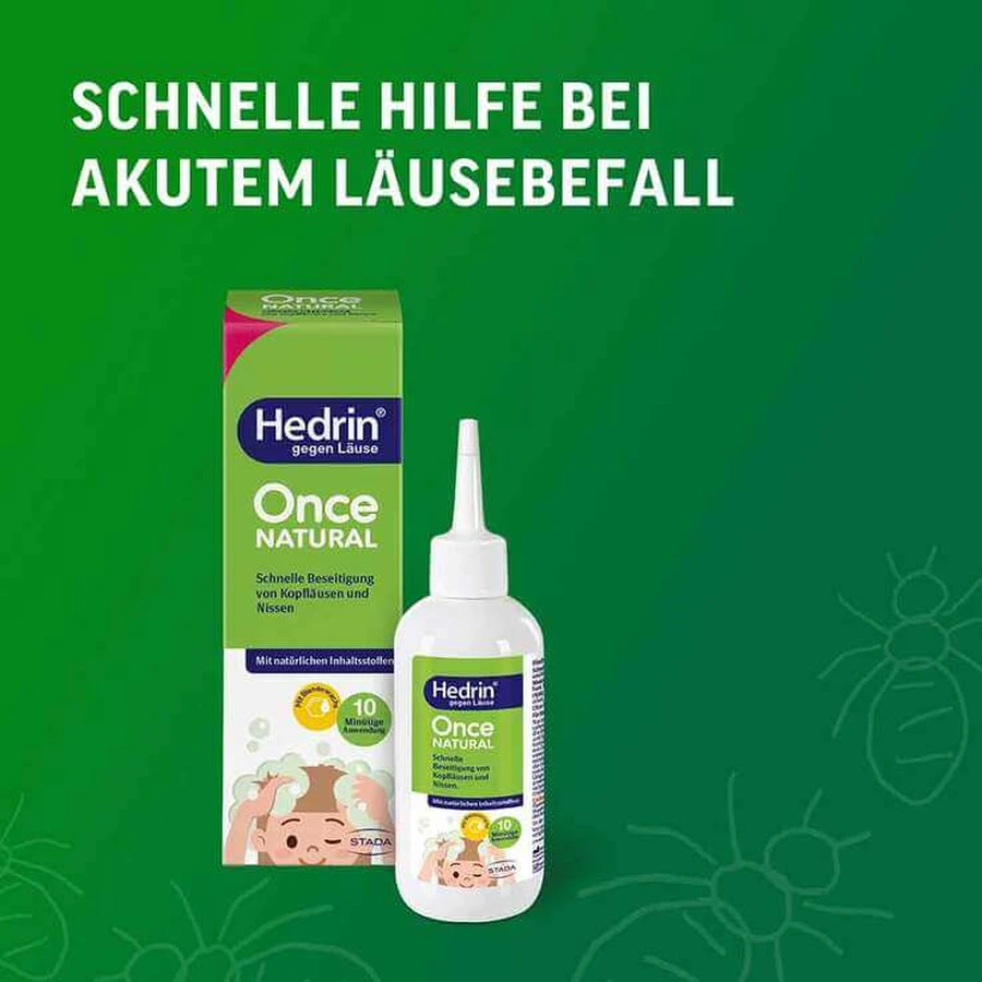 Hedrin Once Natural, 100 ml de liquide
