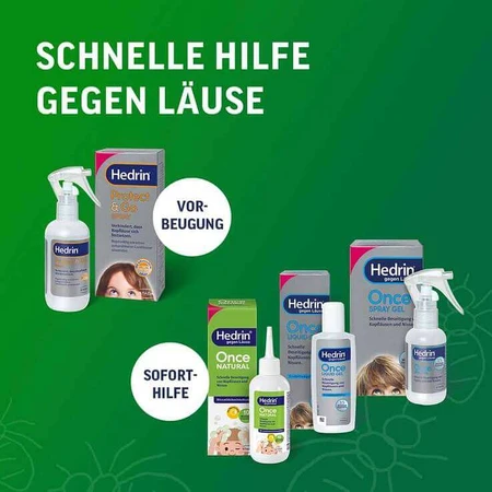 Hedrin Once Natural, 100 ml de liquide