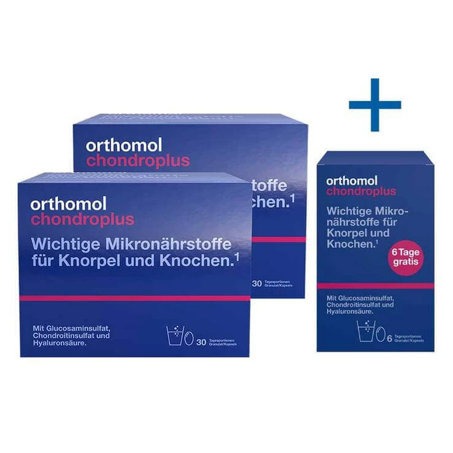 Orthomol chondroplus Kombipackung Granulat / Kapseln, 2x1 P Kombipackung