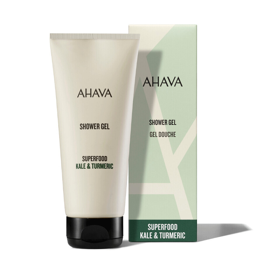 Gel douche au chou vert et au curcuma, 200 ml, Ahava