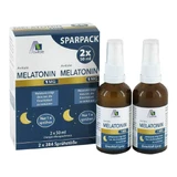 Melatonin 1 mg Sleep Spray, 2 x 50 ml Spray
