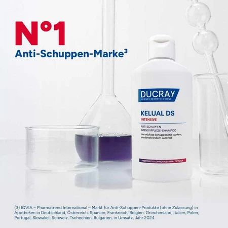 Ducray Kelual DS Intensieve anti-roos shampoo, 2 x 100 ml shampoo