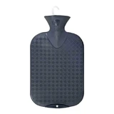 Fashy Hot Water Bottle, Smooth, Anthracite, 1 pc., as is