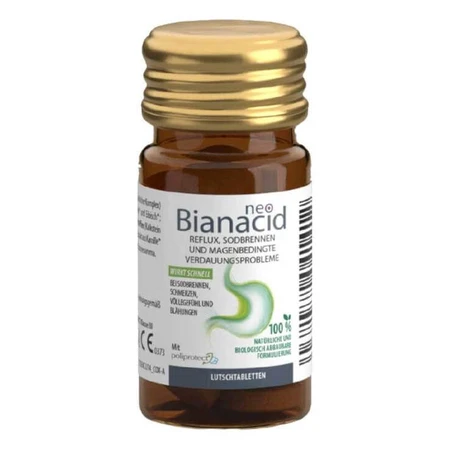 Neo Bianacid zuigtabletten met citroensmaak, 14 zuigtabletten