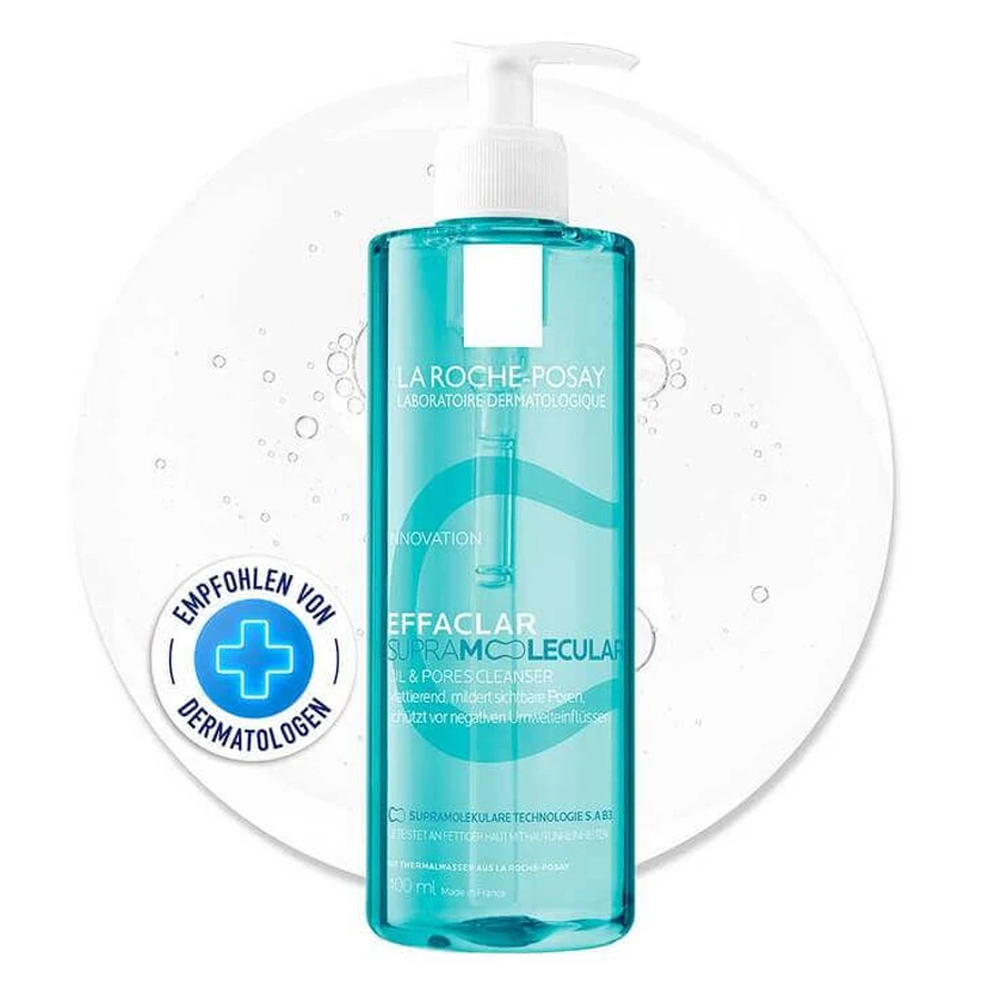 Roche-Posay Effaclar Supra – żel oczyszczający, 400 ml: ceny i cechy
