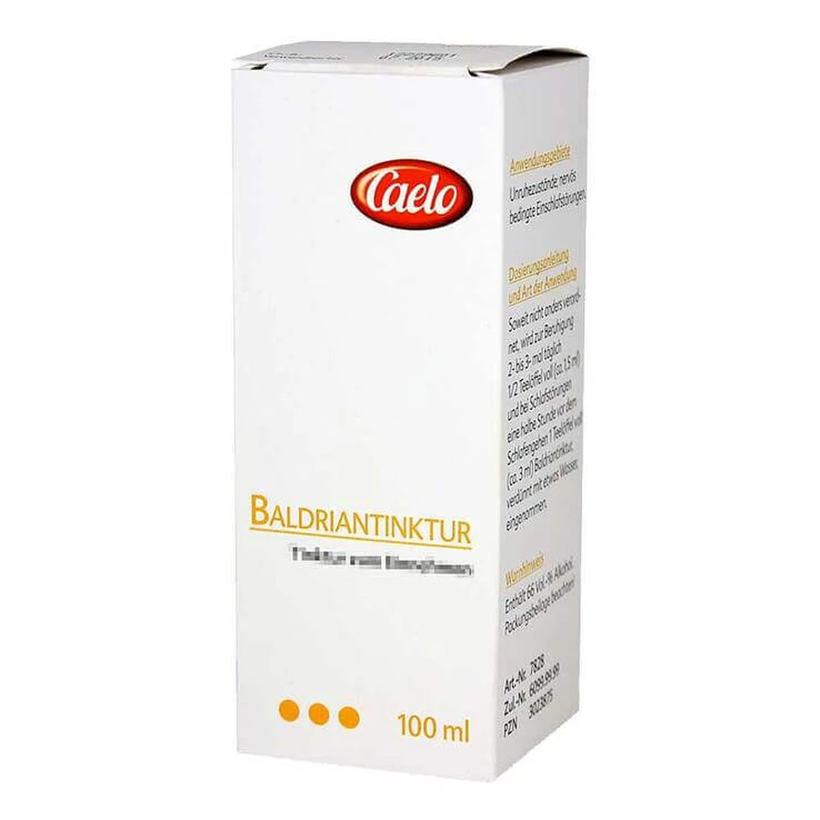 Baldriantinktur Caelo, 100 ml Tinktur