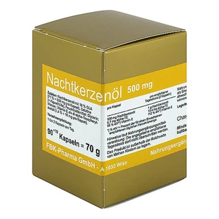 FBK Olio di enotera 500 mg in capsule, 90 capsule