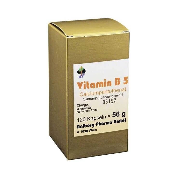 Vitamine B5-capsules, 120 capsules